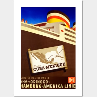 Cuba to Mexico - Vintage Travel Posters and Art